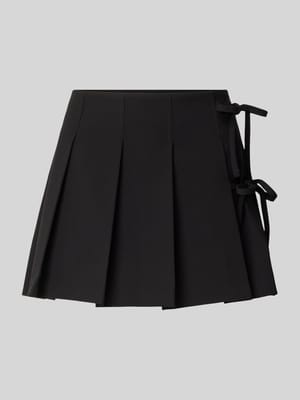 Uitlopende minirok met viscose, model 'MELANIE' Shop The Look MANNEQUINE