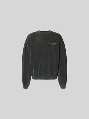 Oversized Sweatshirt aus Baumwoll-Mix Shop The Look MANNEQUINE