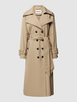 Trenchcoat met mouwtrensjes Shop The Look MANNEQUINE