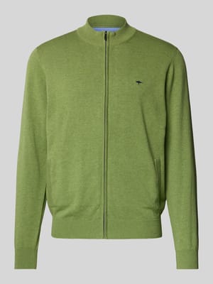 Strickjacke mit Reißverschluss Shop The Look MANNEQUINE