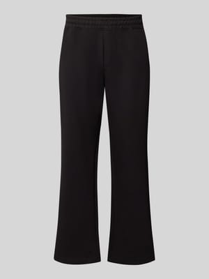straight fit sweatpants met elastische band Shop The Look MANNEQUINE