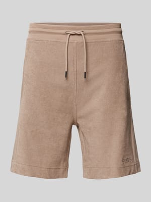 Shorts aus Frottee mit elastischem Bund Shop The Look MANNEQUINE