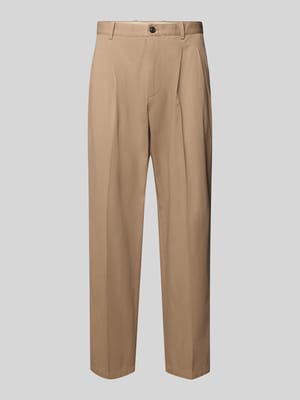 Weite Fit Hose aus reiner Baumwolle Modell 'MURRAY' Shop The Look MANNEQUINE