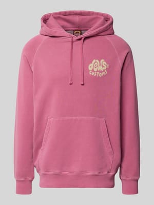 Hoodie met kangoeroezak, model 'DEBRIS REVERSE' Shop The Look MANNEQUINE