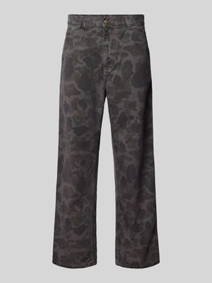 Regular fit broek met steekzakken opzij, model 'DUCK' Shop The Look MANNEQUINE