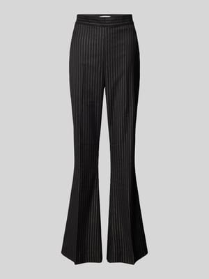 Flared Stoffhose mit Bundfalten Modell 'Caylina' Shop The Look MANNEQUINE