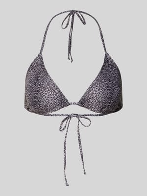 Bikini-Oberteil mit rückseitiger Schnürung Modell 'BAOMI' Shop The Look MANNEQUINE
