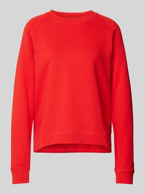 Sweatshirt mit gerippten Abschlüssen Shop The Look MANNEQUINE