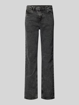 Straight Fit Jeans aus Baumwoll-Mix Modell 'KELLY' Shop The Look MANNEQUINE