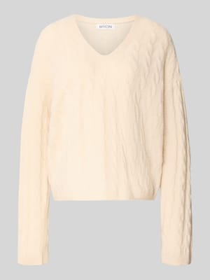 Relaxed Fit Pullover aus reiner Baumwolle Shop The Look MANNEQUINE