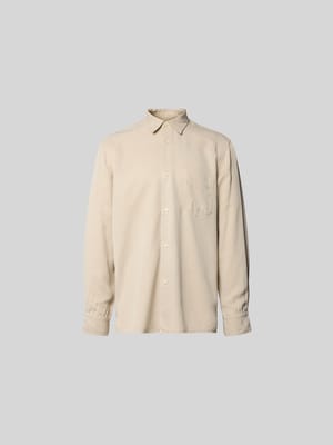 Freizeithemd aus reinem Lyocell Shop The Look MANNEQUINE