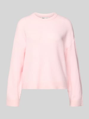 Relaxed Fit Strickpullover mit Crew Neck Modell 'SIMONI' Shop The Look MANNEQUINE