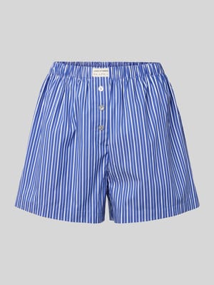 Relaxed Fit Shorts mit Logo-Patch Modell 'James' Shop The Look MANNEQUINE