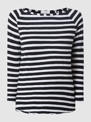 Longsleeve mit Streifenmuster Shop The Look MANNEQUINE