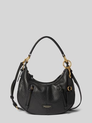 Umhängetasche aus echtem Schafsleder Modell 'HOBO BAG S' Shop The Look MANNEQUINE
