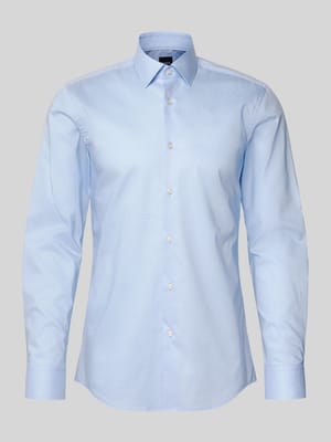 Slim Fit Businesshemd aus reiner Baumwolle Modell 'HANK' Shop The Look MANNEQUINE