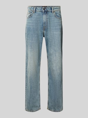 straight fit jeans met wol model 'Classic' Shop The Look MANNEQUINE