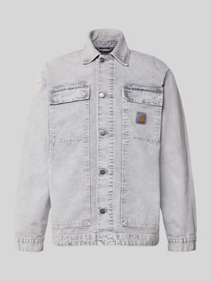 Jeansjacke mit Brustpattentaschen Modell 'Arctic' Shop The Look MANNEQUINE