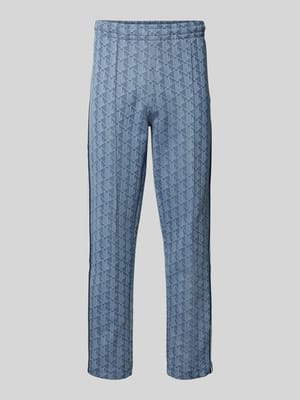 Straight Leg Sweatpants mit Galonstreifen Shop The Look MANNEQUINE