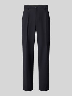 Loose Fit Hose mit Bügelfalten Modell 'Lexter' Shop The Look MANNEQUINE