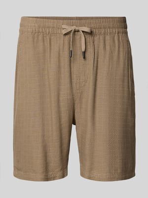 Regular Fit Shorts aus Viskose-Leinen-Mix Modell 'TEL LATHAM' Shop The Look MANNEQUINE