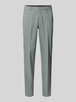 Spodnie garniturowe krój regular fit z dodatkiem wiskozy Shop The Look MANNEQUINE