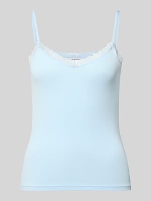 Spitzentop mit Spaghettiträgern Shop The Look MANNEQUINE