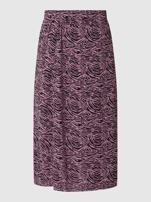 Midirok van viscose, model 'Raida' Shop The Look MANNEQUINE