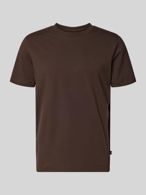 T-Shirt mit Rundhalsausschnitt Modell 'Carlonito' Shop The Look MANNEQUINE