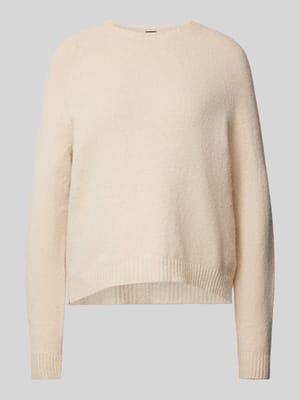 Gebreide pullover met ronde hals, model 'Febisan' Shop The Look MANNEQUINE