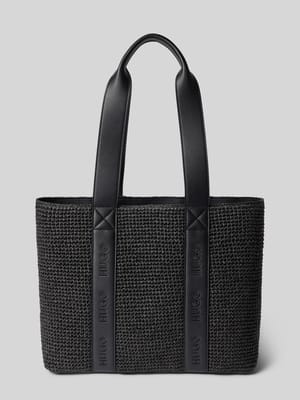 Henkeltasche in Bast-Optik Modell 'BECKY' Shop The Look MANNEQUINE