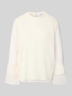Bluse mit Volant-Ärmeln Shop The Look MANNEQUINE
