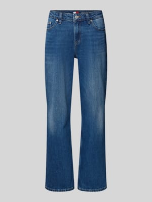 Straight Leg Jeans aus Baumwoll-Mix Modell 'SOPHIE' Shop The Look MANNEQUINE