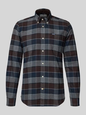 Tailored fit vrijetijdsoverhemd van puur katoen  Shop The Look MANNEQUINE