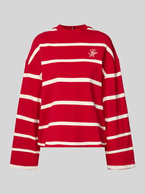Relaxed Fit Sweatshirt aus Baumwoll-Mix Shop The Look MANNEQUINE
