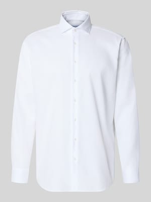 Regular Fit Businesshemd aus reiner Baumwolle Modell 'Spread Kent' Shop The Look MANNEQUINE