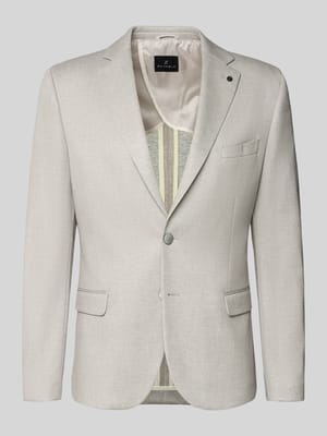 Slim Fit 2-Knopf-Sakko mit Pattentaschen Modell 'Nick' Shop The Look MANNEQUINE
