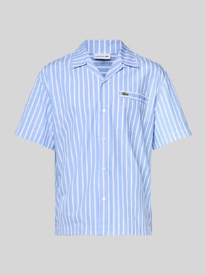 Relaxed Fit Freizeithemd mit Resortkragen Shop The Look MANNEQUINE