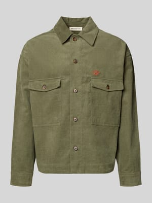 Hemdjacke mit Knopfleiste Shop The Look MANNEQUINE