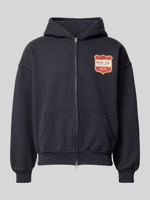 Oversized Sweatjacke aus Baumwolle Shop The Look MANNEQUINE
