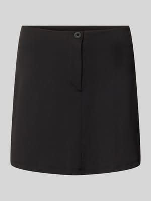 Slim Fit Minirock mit Reißverschluss Shop The Look MANNEQUINE