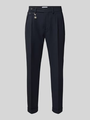 Slim fit broek met viscose Shop The Look MANNEQUINE