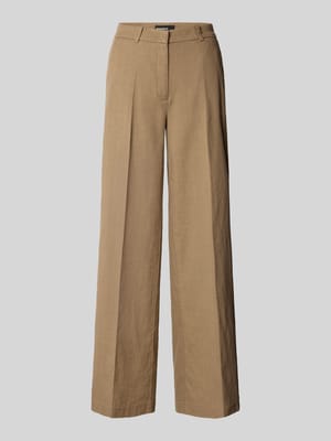 Relaxed fit linnen broek met steekzakken Shop The Look MANNEQUINE