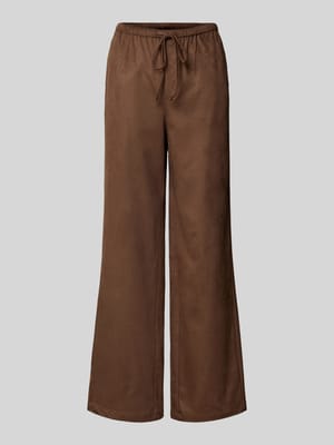 Spodnie materiałowe o kroju wide fit z tylną kieszenią Shop The Look MANNEQUINE