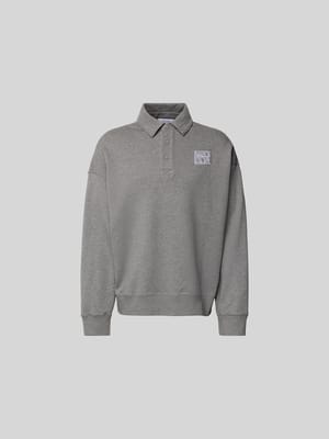 Regular Fit Pullover mit Polokragen Shop The Look MANNEQUINE