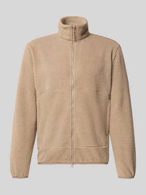 Regular Fit Fleecejacke mit Stehkragen Modell 'JASON' Shop The Look MANNEQUINE