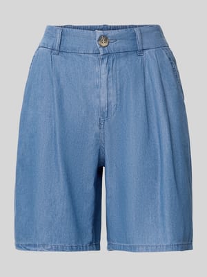 Relaxed Fit Jeansshorts aus Baumwoll-Lyocell-Mix Modell 'BEA' Shop The Look MANNEQUINE