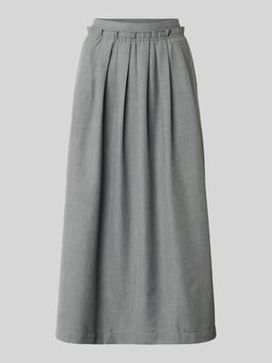 Midirock mit elastischem Bund Shop The Look MANNEQUINE