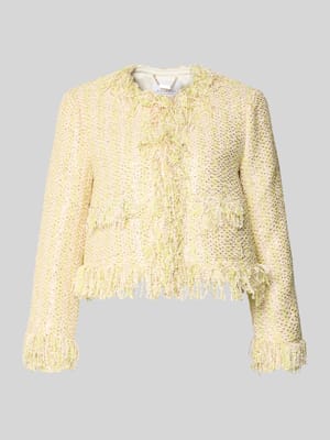 Regular Fit Jacke in Bouclé-Optik Shop The Look MANNEQUINE