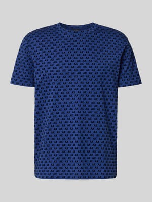 Regular fit t-shirt met all-over print Shop The Look MANNEQUINE